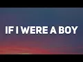 Download Lagu If I Were A Boy, Take A Bow, When We Were Young (Lyrics) - Beyoncé