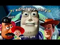 i edited every toy story movie