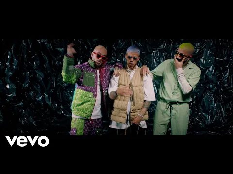 Download MP3 Jhay Cortez, J. Balvin, Bad Bunny - No Me Conoce (Remix)