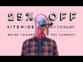Black Friday SALE Turkey GIF Life Curated Brooklyn NY