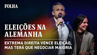 Extrema direita vence eleição estadual na Alemanha, mas precisa negociar maioria