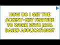How do I get the accent-key feature to work with Java based applications 2 Solutions