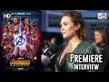 Download Lagu Elizabeth Olsen on Scarlet Witch/Vision \u0026 a solo film - Avengers Infinity War Premiere Interview