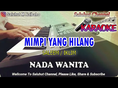 Download MP3 MIMPI YANG HILANG ll KARAOKE MALAYSIA ll SALEEM IKLIM ll NADA WANITA A=DO