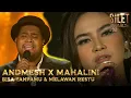 Download Lagu MAHALANI X ANDMESH - MELAWAN RESTU \u0026 BISA TANPAMU | SILET AWARDS 2021