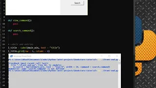Bookstore manager with Tkinter and Sqlite Part 2