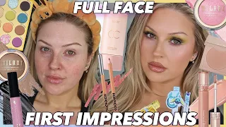 NEW MAKEUP! FIRST IMPRESSIONS! 🆕 pokemon, new tarte, milani, k-beauty and more!