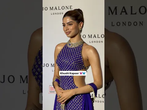 Khushi Kapoor At Jo Malone London’s Festive Dinner!#khushikapoor #bollywoodhelpline