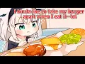 【Animated Hololive/Eng sub】Fubu's Totally Unique Way of Eating Burgers【Fubuki Shirakami】