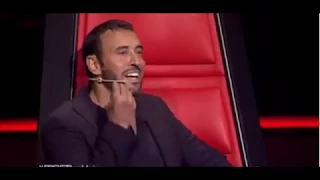 أطرف تعليق لكاظم الساهر الذي أضحك المدربين دندنها