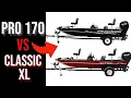 Bass Tracker Classic XL VS PRO 170 In Depth Review