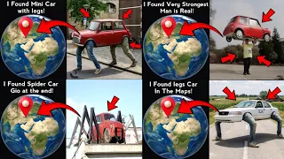 I Found Creepy Car's Top 4 location in google maps and google earth π #map #earth #hrbro76