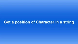 Java SE String Extract one Character From String At certain Position