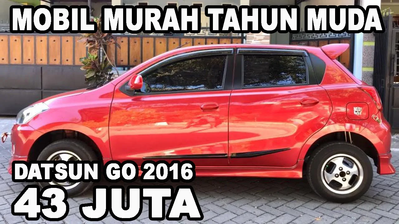 Mobil Bekas Murah Datsun Go Manual Superr Cantik