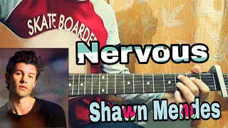 Download Nervous - Shawn Mendes //complete guitar Tutorial+Main Riff,Chords MP3