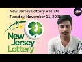 New Jersey Lottery Results Today Tuesday November 11 2025 NJ Pick 3 Pick 4 Midday