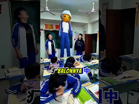 Balon yang bikin kelas jadi heboh π