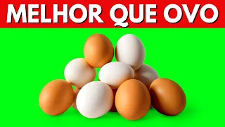 8 alimentos BARATOS com MAIS PROTEÍNAS que o OVO