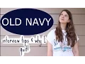 OLD NAVY INTERVIEW