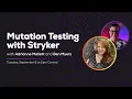 Mutation Testing with Stryker with Adrianne Mallett Some Antics