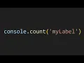 console count in js