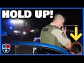 This Traffic Stop Was Almost Over... Until One Last Look!