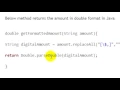 How to convert string into double in Java