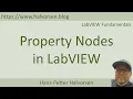 Property Nodes in LabVIEW