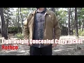 Rothco Olive Drab Lightweight Concealed Carry Jacket 59590 - Video 2 of 1