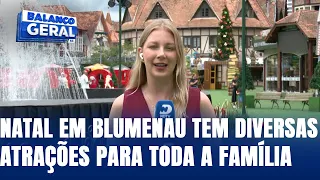 Natal em Blumenau tem diversas atrações para toda a família