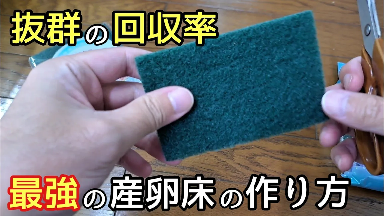 【簡単DIY】身近な材料で作るメダカの産卵床！手作りアイデア集