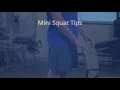 Knee Strengthening Exercise Mini-squats