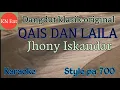 Download Lagu Qais dan Laila Jhony Iskandar karaoke pa 700