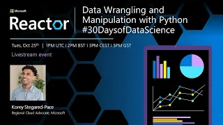 Data Wrangling and Manipulation with Python