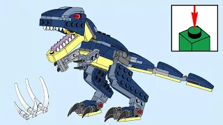 LEGO Creator 3-in-1 77941, Mighty Dinosaurs - building instructions