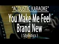 Download Lagu You make me feel brand new - Stylistics (Acoustic karaoke)