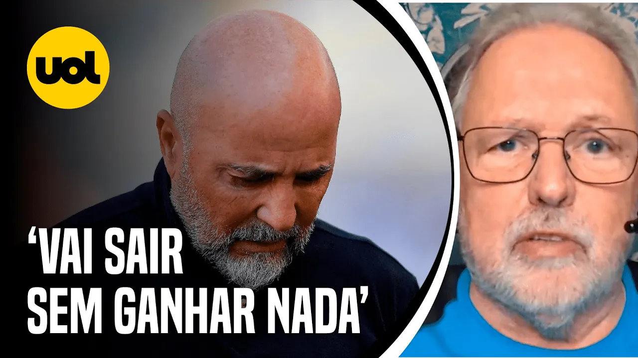 'FLAMENGO PARECE UMA MULA-SEM-CABEÇA E SAMPAOLI É UMA FRAUDE', DISPARA RENATO MAURICIO PRADO
