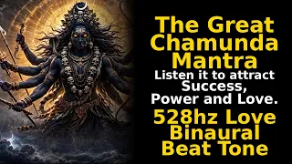 Chamunda Mantra 528Hz | प्यार, पैसा और पॉजिटिविटी को Attract करने वाला चमत्कारी जाप