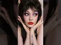 elvira makeup🦇#elvira #halloweenmakeuplook #80smakeup