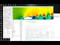 CFD using LBM running in GPU