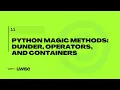011 Unlocking Python s Hidden Superpowers