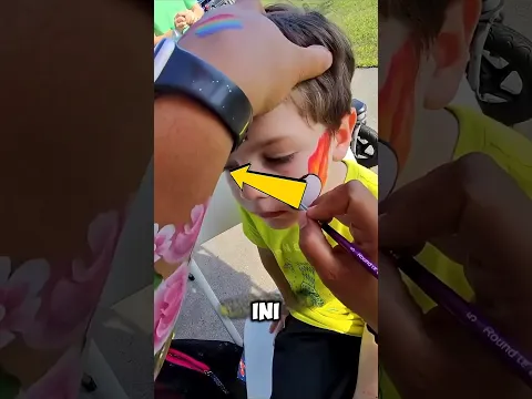 Lagi Lukis Muka Dek Bayi, Eh Malah Coret! 😱🎨