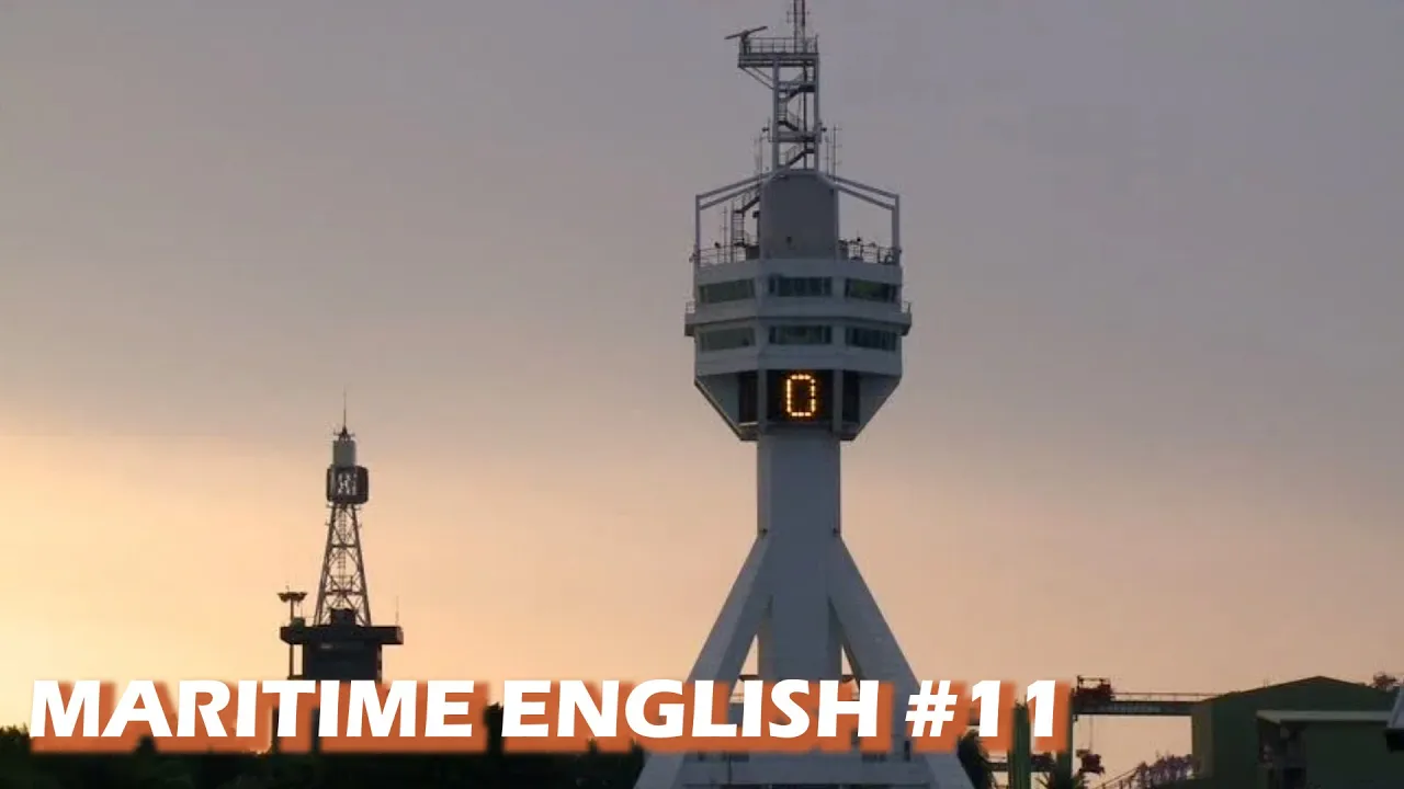 Outline Video Maritime English #11 | VTS special terms | SMCP | UASUPPLY