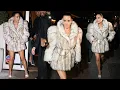 Download Lagu Kim Kardashian wears a fur coat dress for a party tonight in Paris😘
