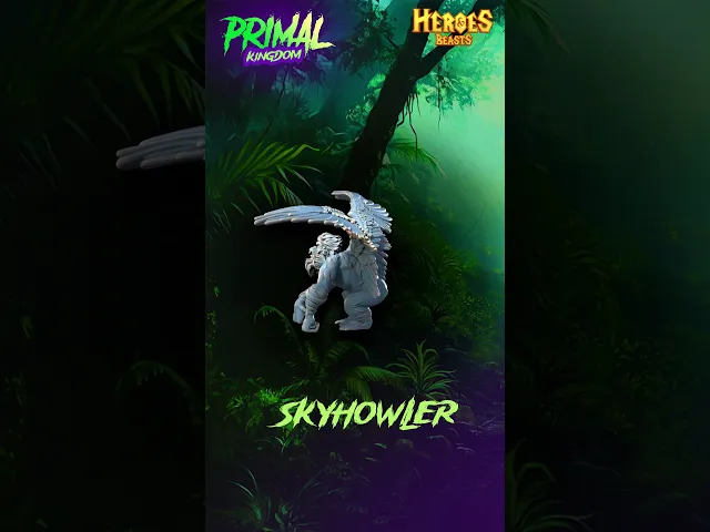 sky_howler.stl video thumbnail