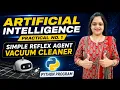 AI Practical 1 Simple Reflex Agent in Python Vacuum Cleaner World