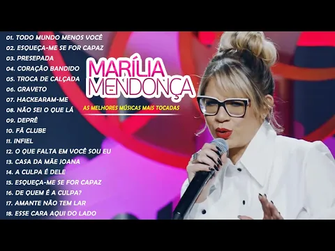 Download MP3 Marília Mendonça: As Melhores - Os Melhores Musicas 2023