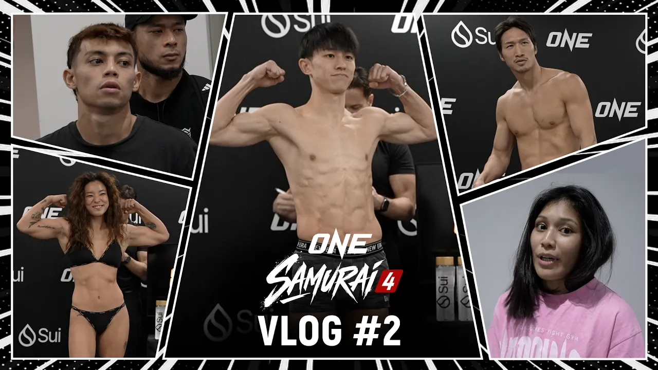 ONE SAMURAI 4 VLOG #2 ⚖️ Rifdean FAILS! Weight & Hydration CHAOS
