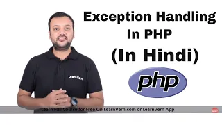 Exception Handling in PHP Tutorial in Hindi LearnVern