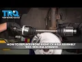 How to Replace Front Right CV Axle Assembly 2011-2015 Kia Sorento